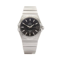 2017 Omega Constellation Stainless Steel 123.10.38.21.06.001 Wristwatch