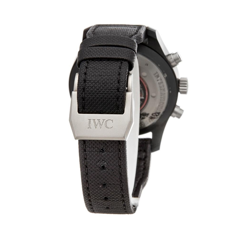 2017 IWC Pilot's Chronograph Top Gun Ceramic IW388007 Wristwatch 1