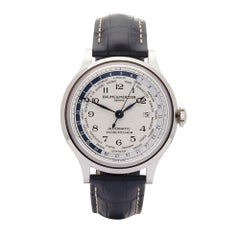 2017 Baume & Mercier Capeland Worldtimer Armbanduhr aus Edelstahl M0A10106