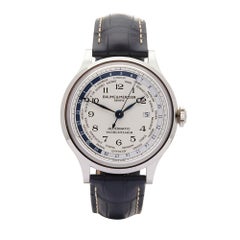 Baume & Mercier Montre-bracelet Worldtimer Capeland 2017 en acier inoxydable M0A10106