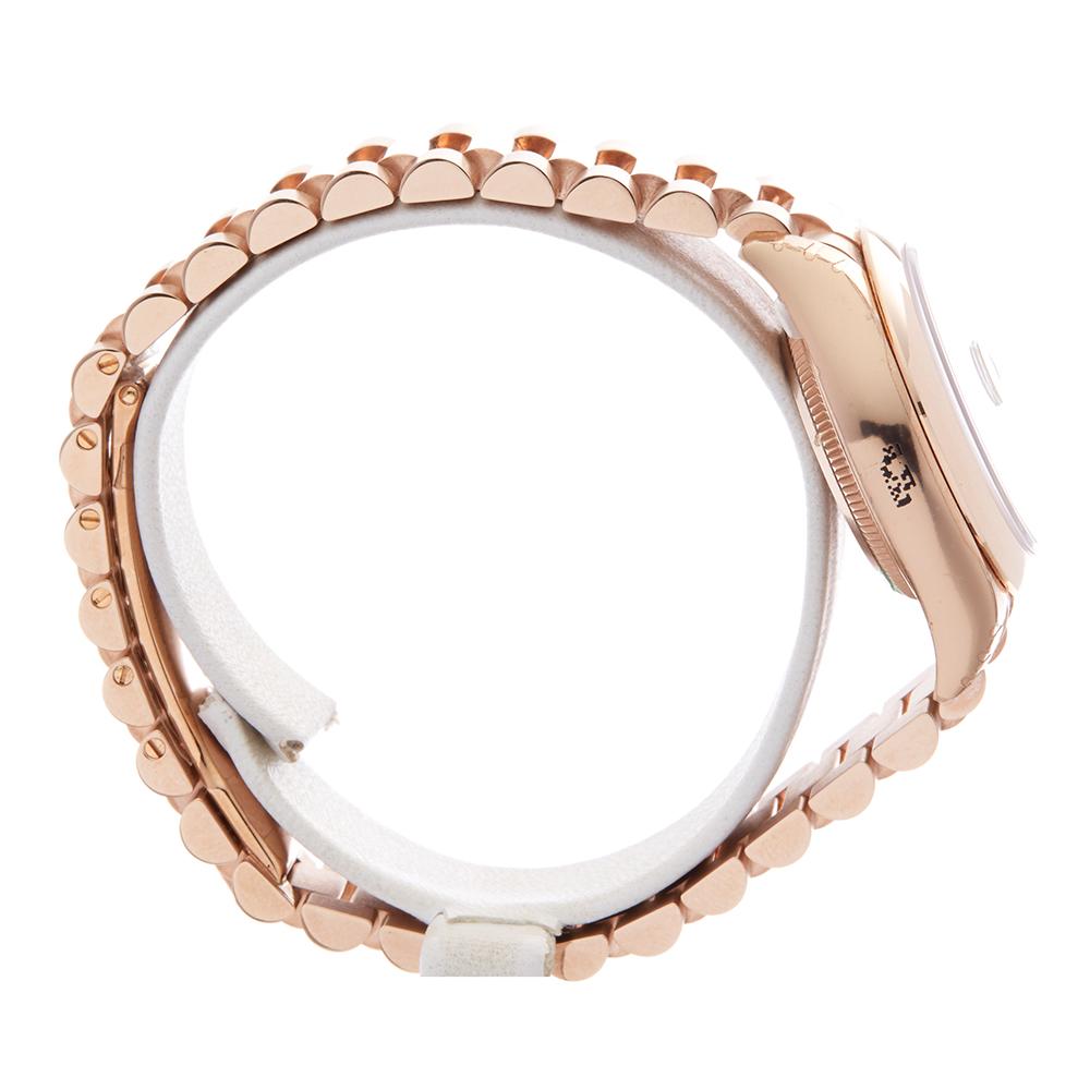 2015 Rolex Datejust 28 Rose Gold 279165 Wristwatch 1