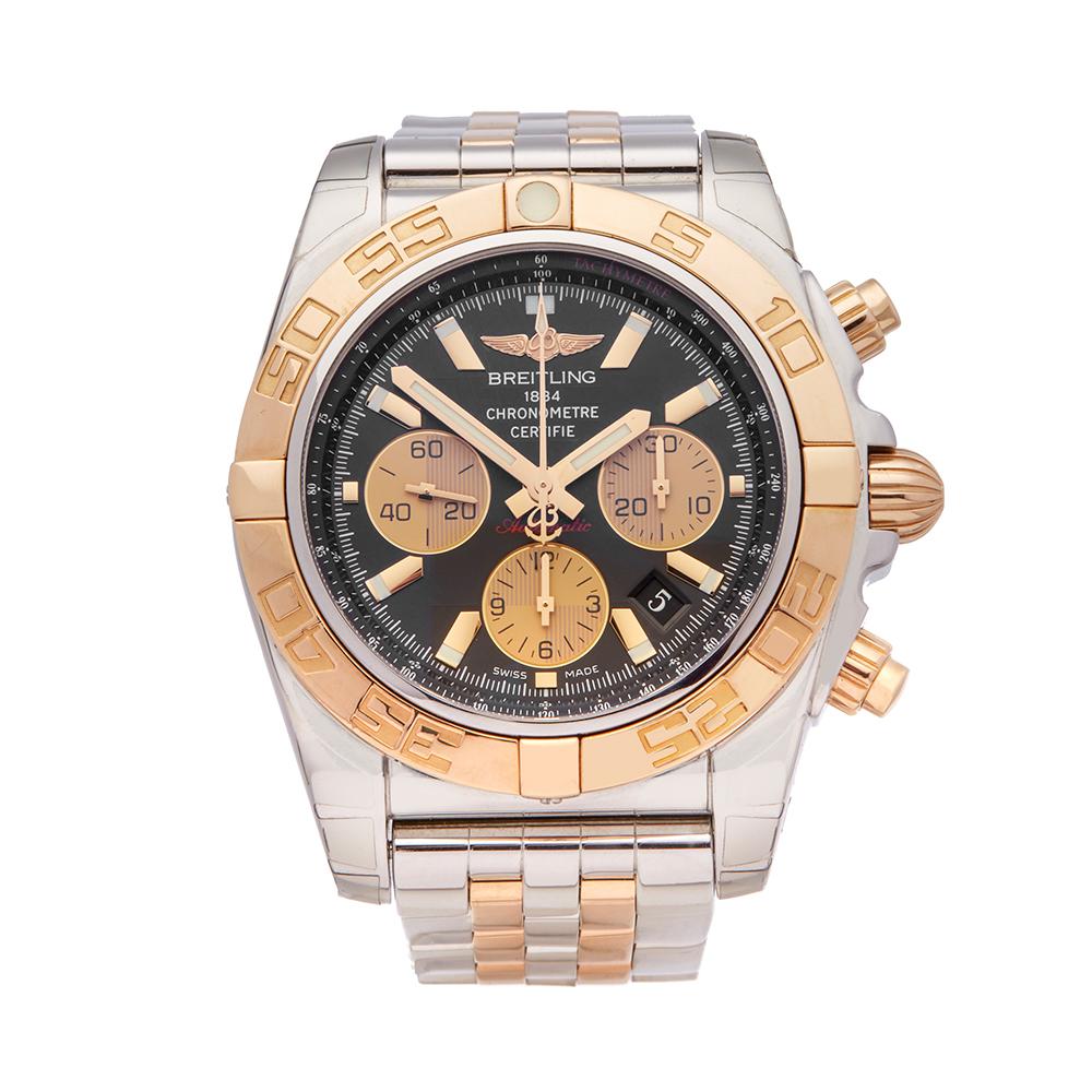 2013 Breitling Chronomat Steel 
Rose Gold CB011012 Wristwatch