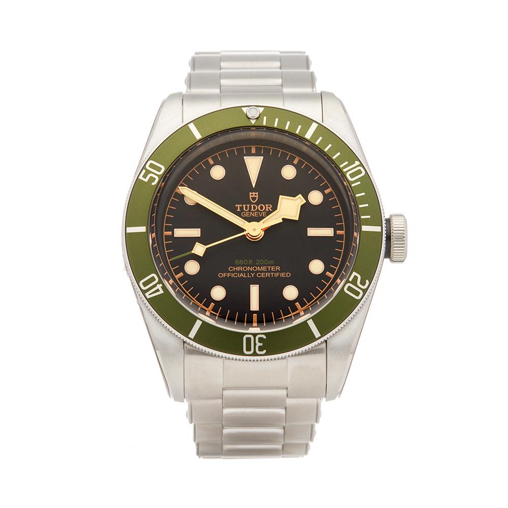 2018 Tudor Heritage Black Bay Harrods Stainless Steel 79230G Wristwatch
