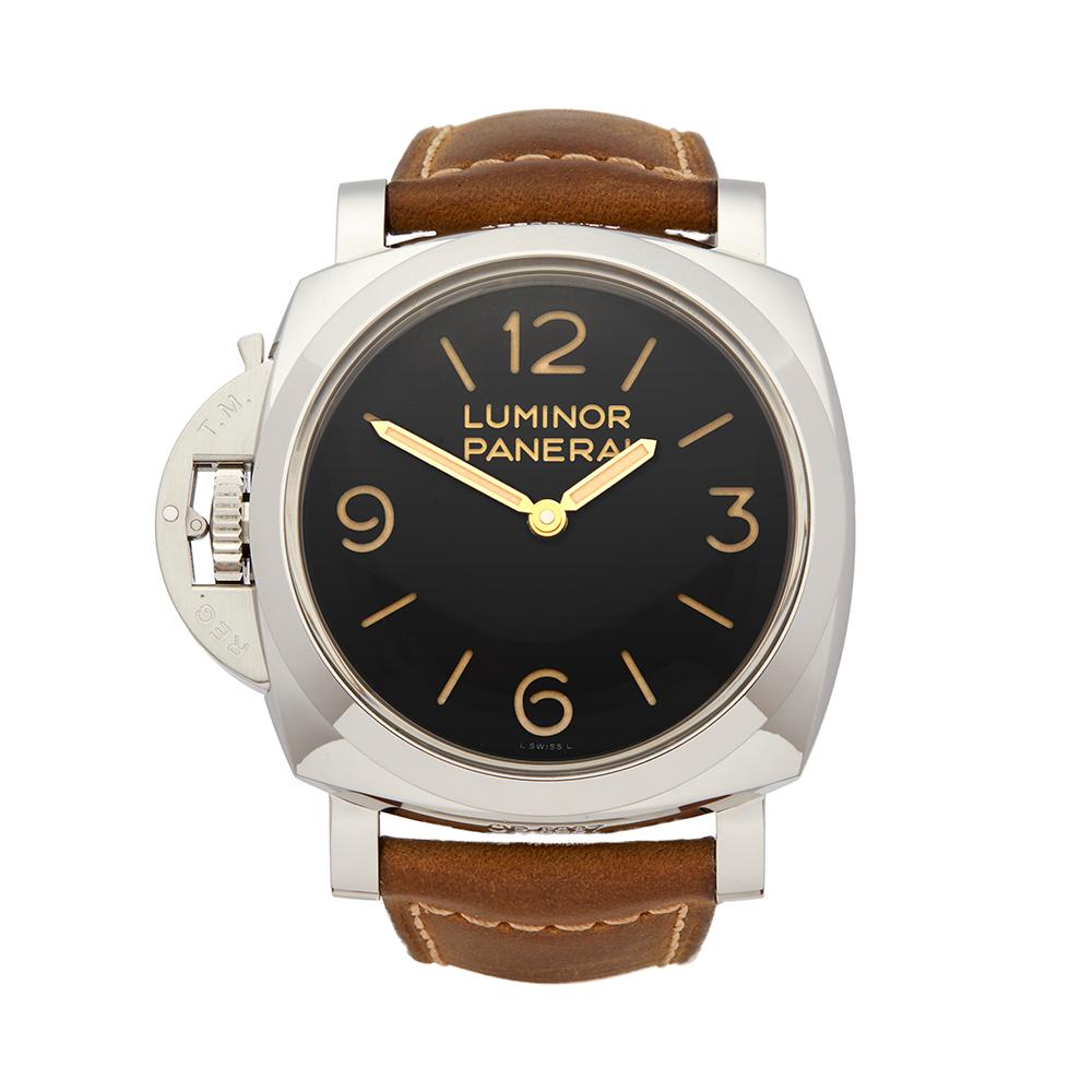 2015 Panerai Luminor Stainless Steel PAM00557 Wristwatch