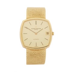 1981 Vacheron Constantin Vintage Yellow Gold 44005 Wristwatch