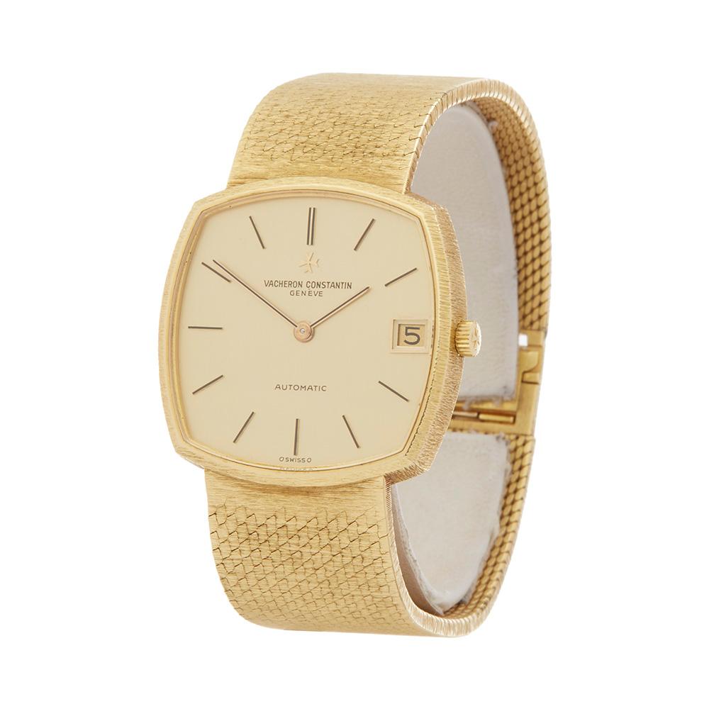 Vintage
 *
 *Complete with: Box & Guarantee dated 31st October 1981
 *Case Size: 31mm by 31mm
 *Strap: 18K Yellow Gold
 *Age: 1981
 *Strap length: Adjustable up to 17cm. Please note we can order spare links and alternate length/colour straps if