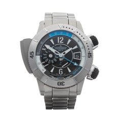 2010's Jaeger-LeCoultre Master Compressor Diving Pro Geo Titanium Wristwatch