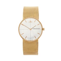 1950
s Jaeger-LeCoultre Vintage Yellow Gold Wristwatch