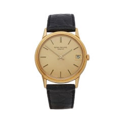 2000's Patek Philippe Calatrava Yellow Gold Wristwatch