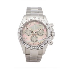 2007 Rolex Daytona White Gold 116509 Wristwatch
