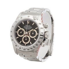 1995 Rolex Daytona Patrizzi Stainless Steel 16520 Wristwatch