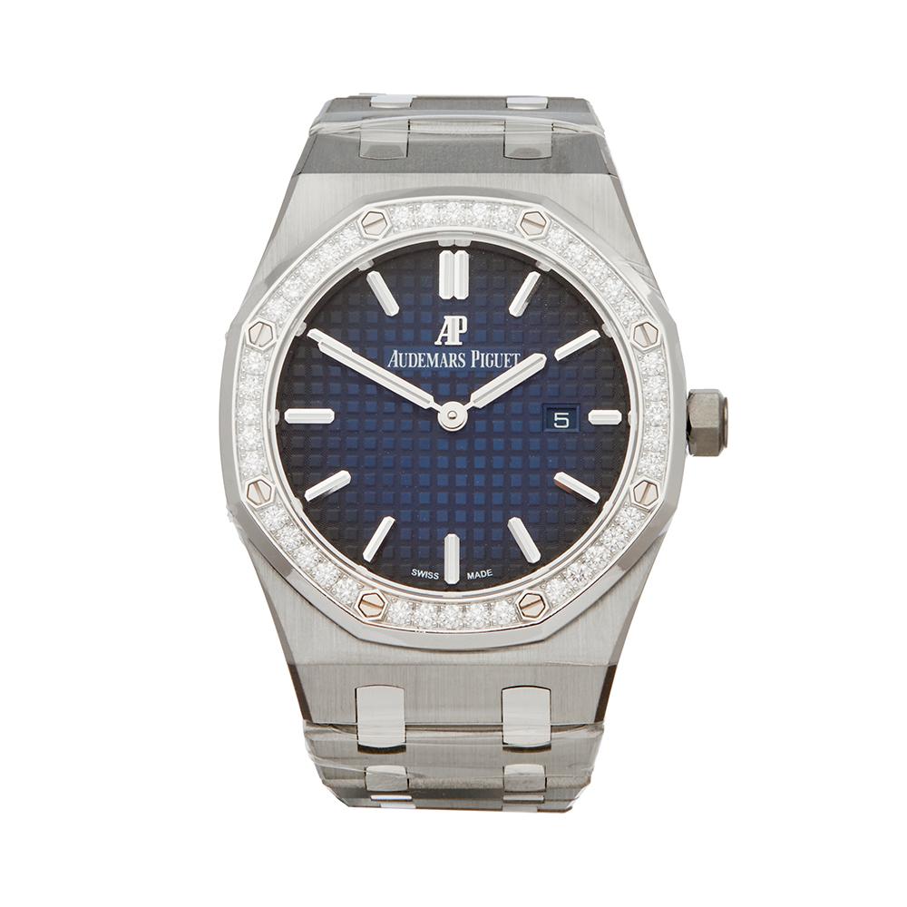 2018 Audemars Piguet Royal Oak Boutique Platinum Titanium Wristwatch