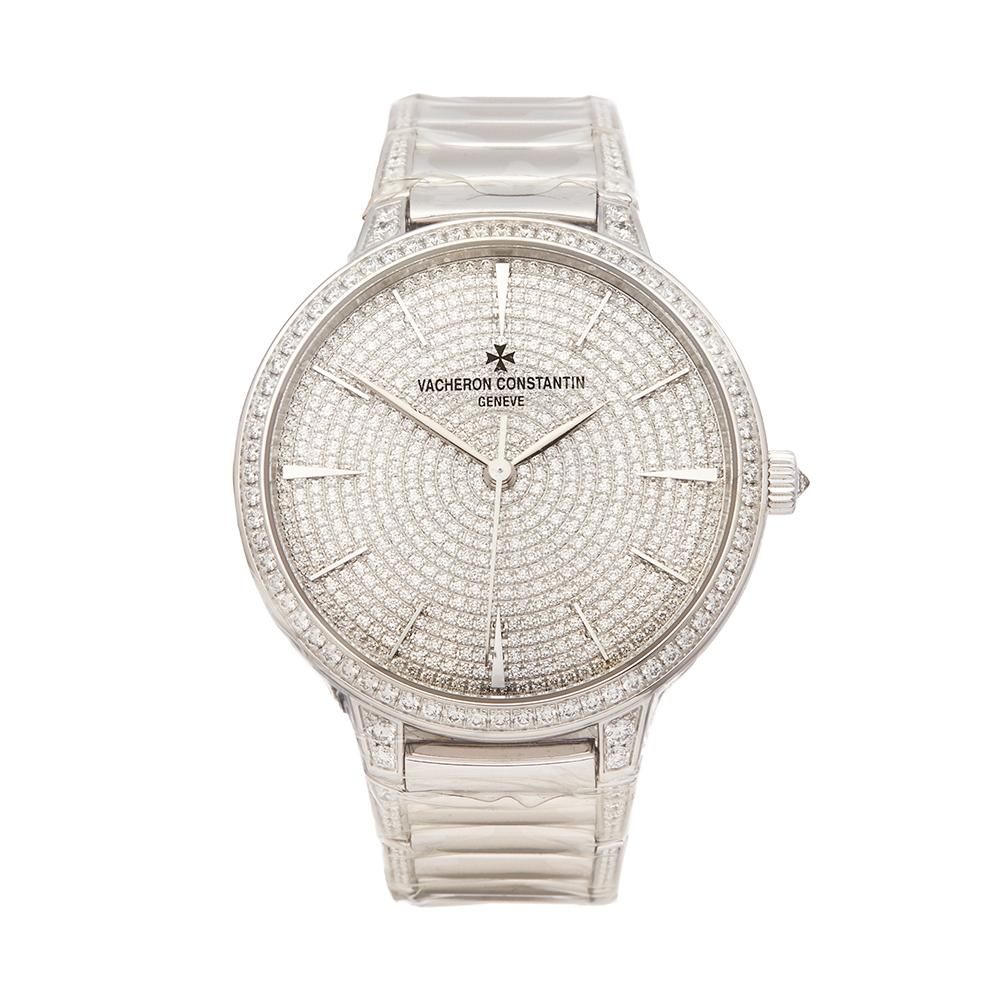 2017 Vacheron Constantin Patrimony White Gold 86615/CA2G-9838 Wristwatch