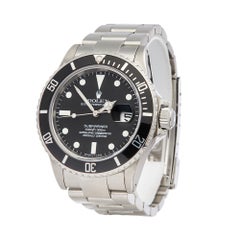 1984 Rolex Submariner Matte Dial Stainless Steel 16800 Wristwatch