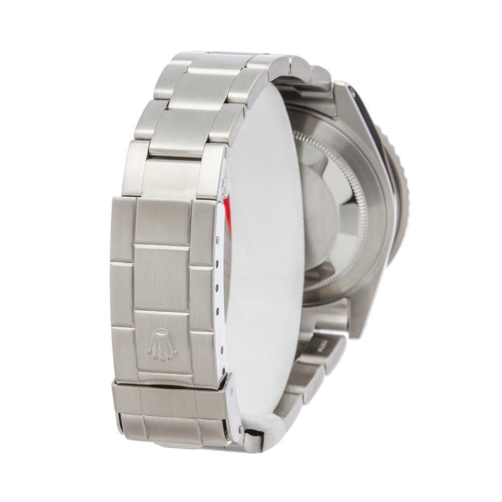 1984 Rolex Submariner Matte Dial Stainless Steel 16800 Wristwatch In Excellent Condition In Bishops Stortford, Hertfordshire