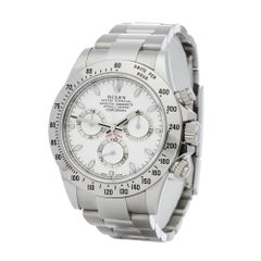 2014 Rolex Daytona Stainless Steel 116520 Wristwatch