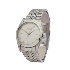 1953 Rolex Oyster Perpetual Stainless Steel 6150 Wristwatch