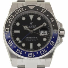 Rolex New GMT-Master II 116710 116710BLNR Steel Batman Box/Paper/Warranty #RL19