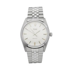 1955 Rolex Oyster Precision Stainless Steel 6424 Wristwatch