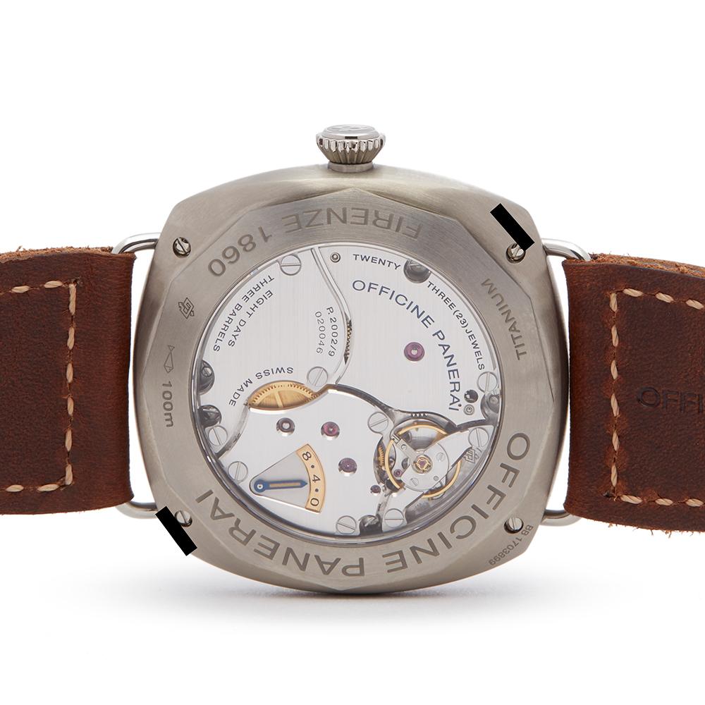 2017 Panerai Radiomir 8 Days Titanio Boutique Titanium PAM00735 Wristwatch 2