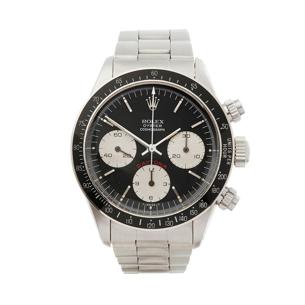 1981 Rolex Daytona Stainless Steel 6263 Wristwatch