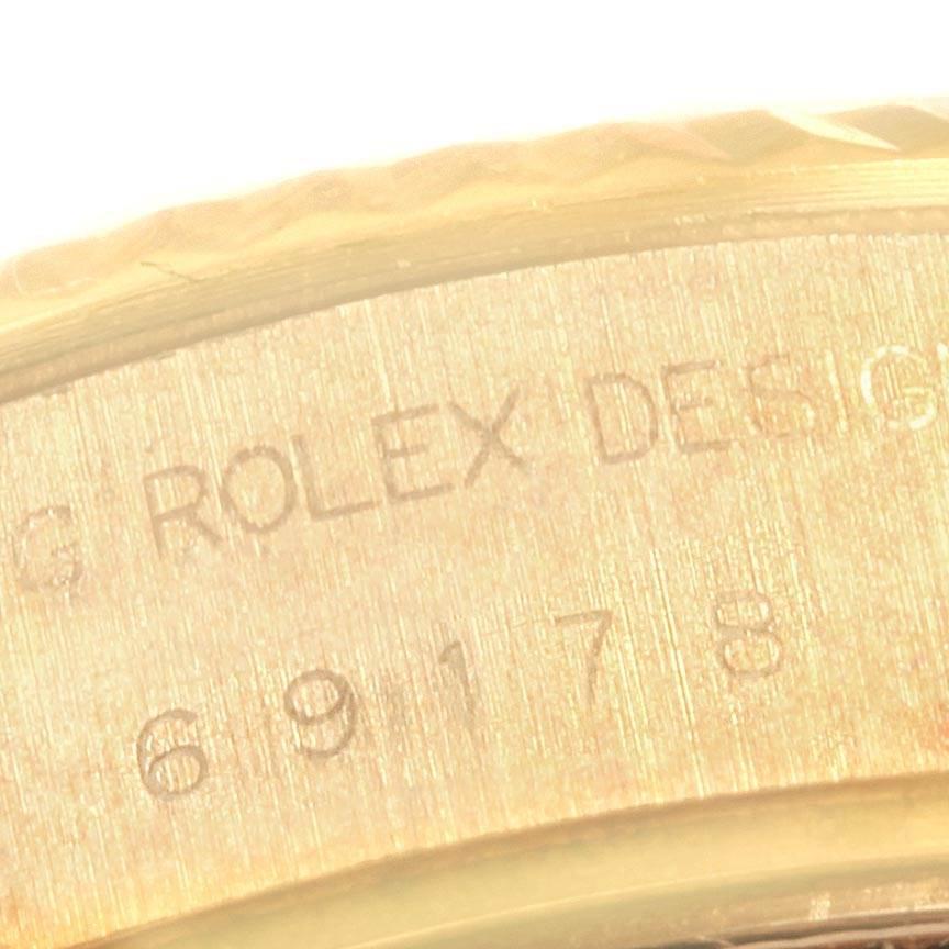 Rolex President Datejust 26 Yellow Gold Ladies Watch 69178 Box 5