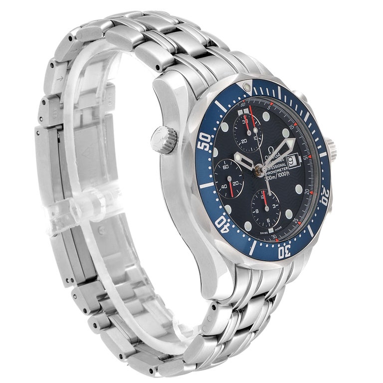 Omega Seamaster Bond Chronograph Blue Dial Men's Watch 2599.80.00 For ...