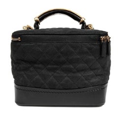Chanel - Sac en cuir noir Globetrotter