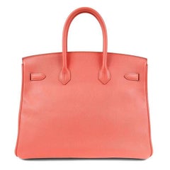Hermes Pink Flamingo Epsom Birkin- 35 cm with PHW