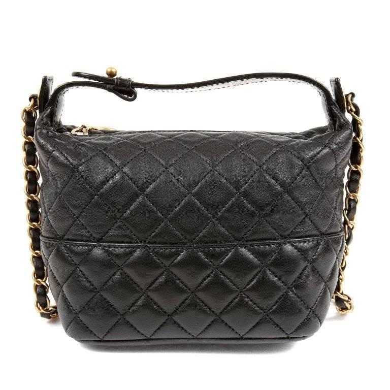 black quilted crossbody bag