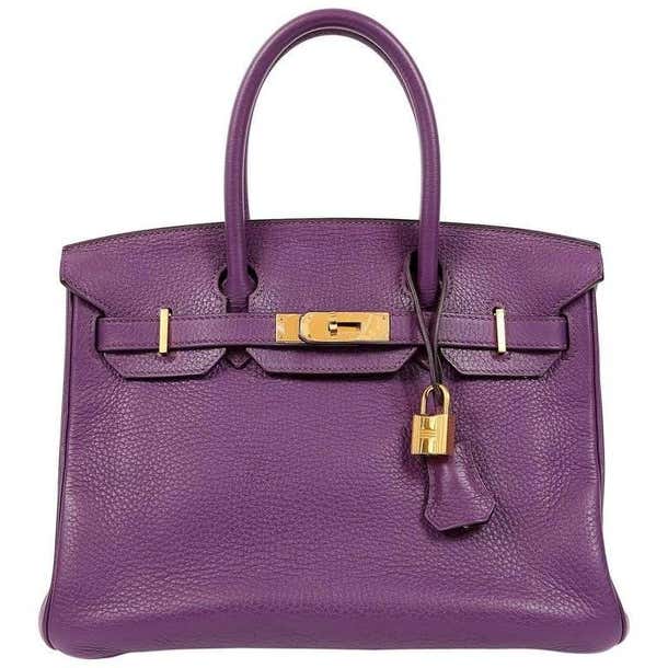 Hermes Ultra Violet Togo 30 cm Birkin Bag with GHW For Sale at 1stDibs ...
