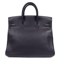Hermes Indigo Togo 32 cm HAC Birkin with GHW