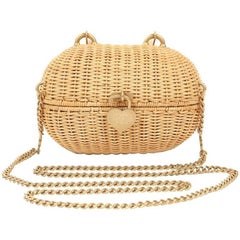 Chanel Wicker Love Basket Kleine Tasche
