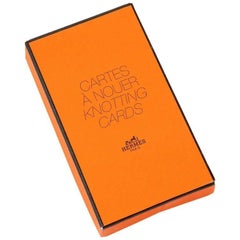 Hermes Scarf Knotting Cards