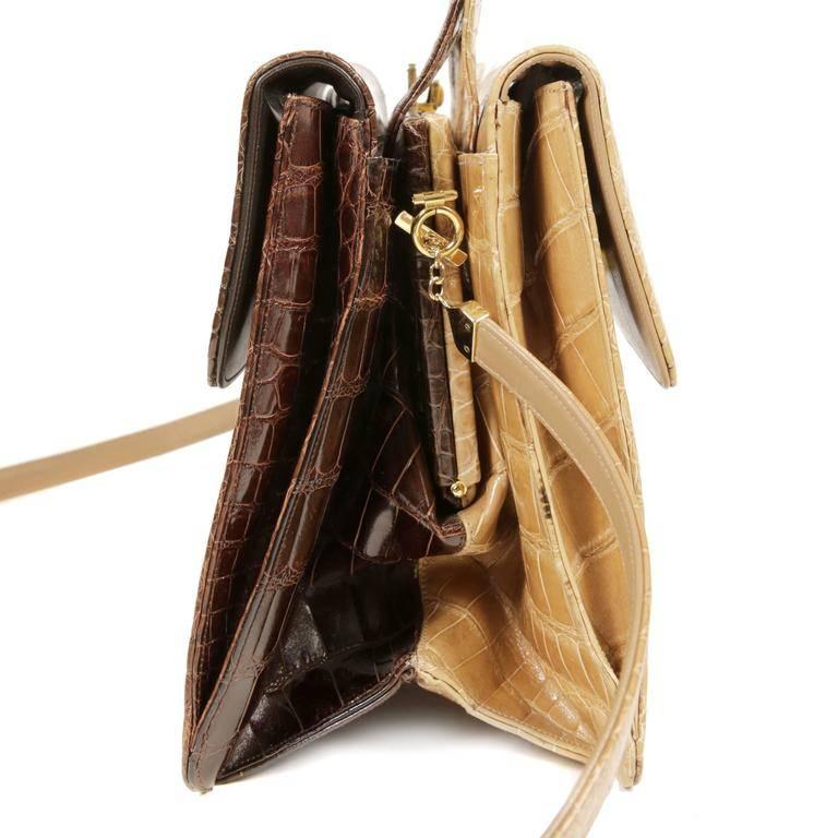 double sided handbags