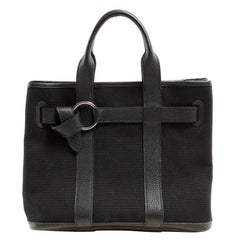 Hermes Black Petit Ceinture PM Tote Bag- Unisex