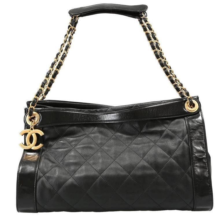 Chanel Black Clafskin In The Mix Tote