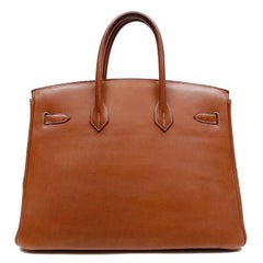 Hermes Barenia Leather 35 cm Birkin Bag, GHW