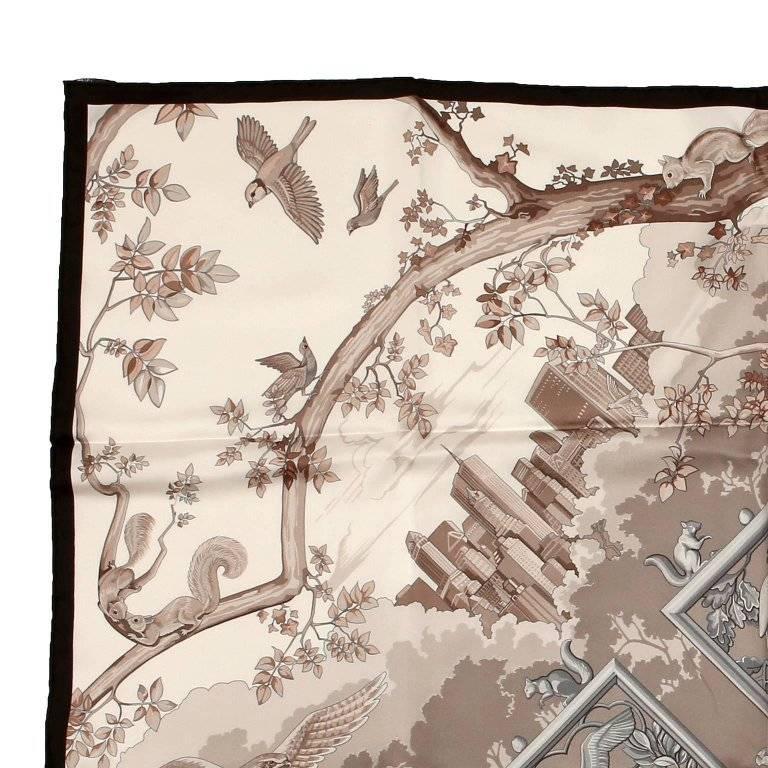 hermes central park scarf