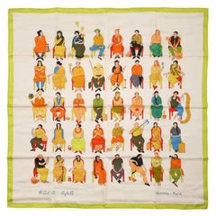 Hermes Colour Masala 90 cm Silk Scarf