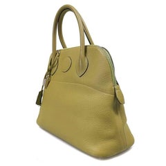 Hermes Vert Anis Clemence 31 cm Bolide Bag