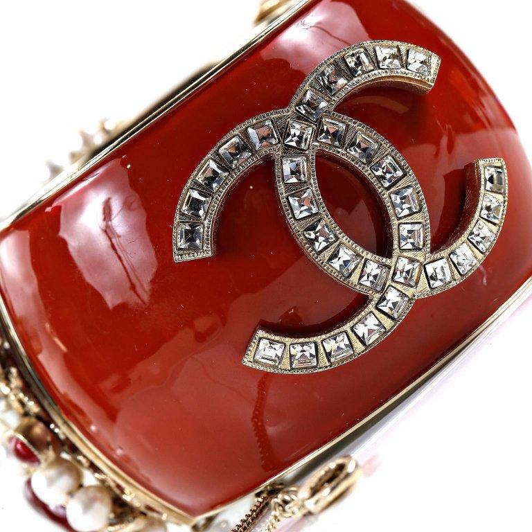 Women's Chanel Jewel Encrusted Byzantine Collection Enamel Bangle Bracelet