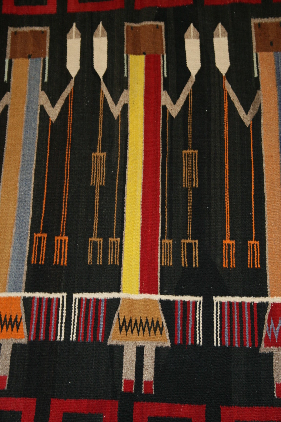 Antique Navajo Yei In Excellent Condition For Sale In Aspen, CO