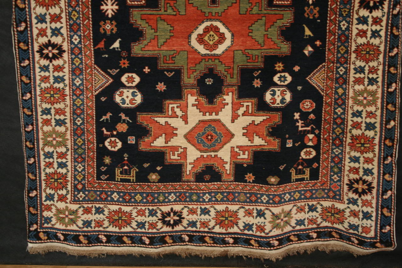 Very Fine Antique Armenian Lesghi Kuba