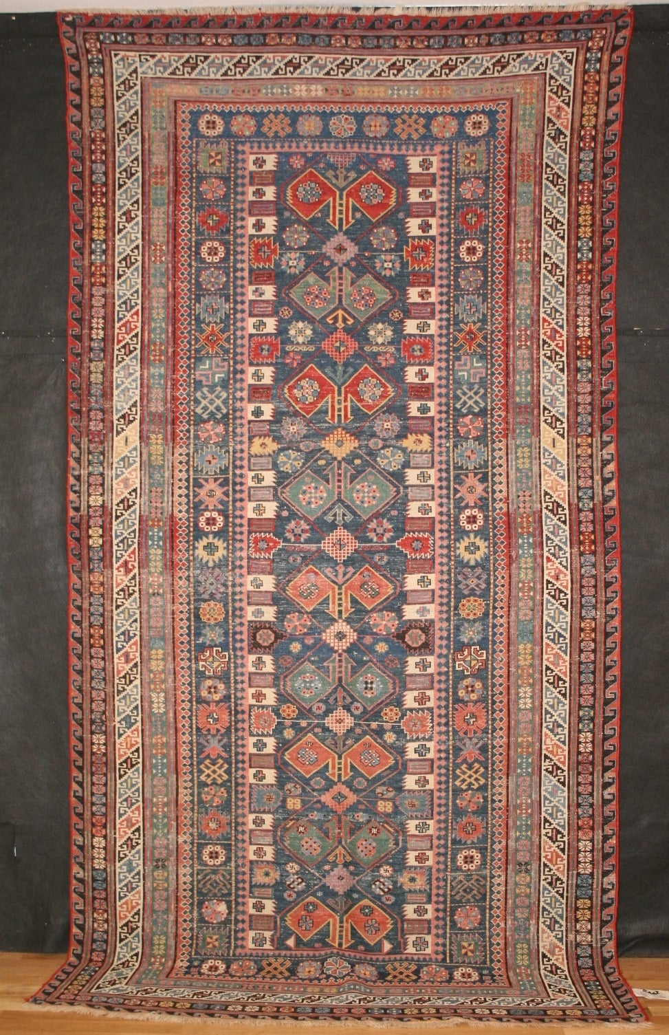 Rare Antique Armenian Soumak Rug