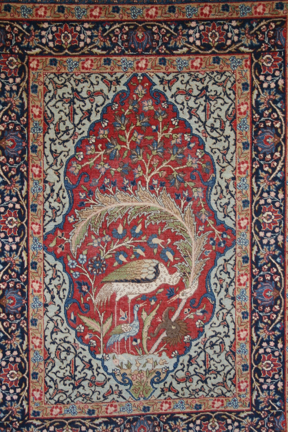 Antique Pictorial Tabriz