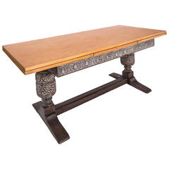 Refectory Extendable Dining Table Set