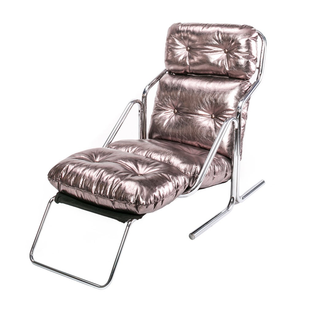Jerry Johnson 1970s Lounger For Sale