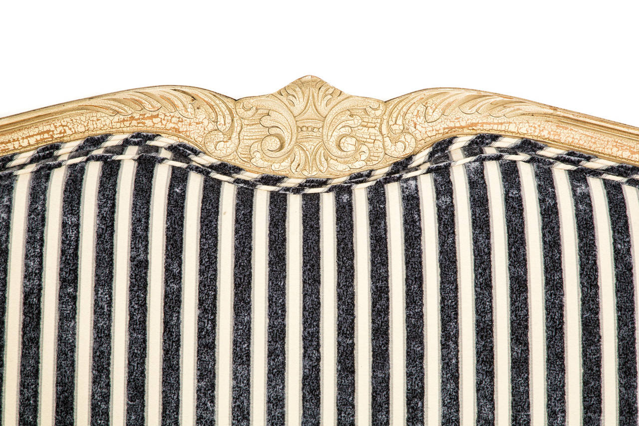 Edwardian Pinstripe Sofa