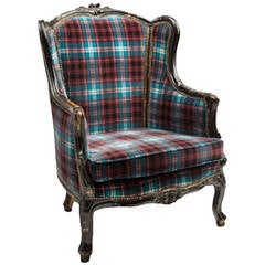 Antique Jean Paul Wingback Chair